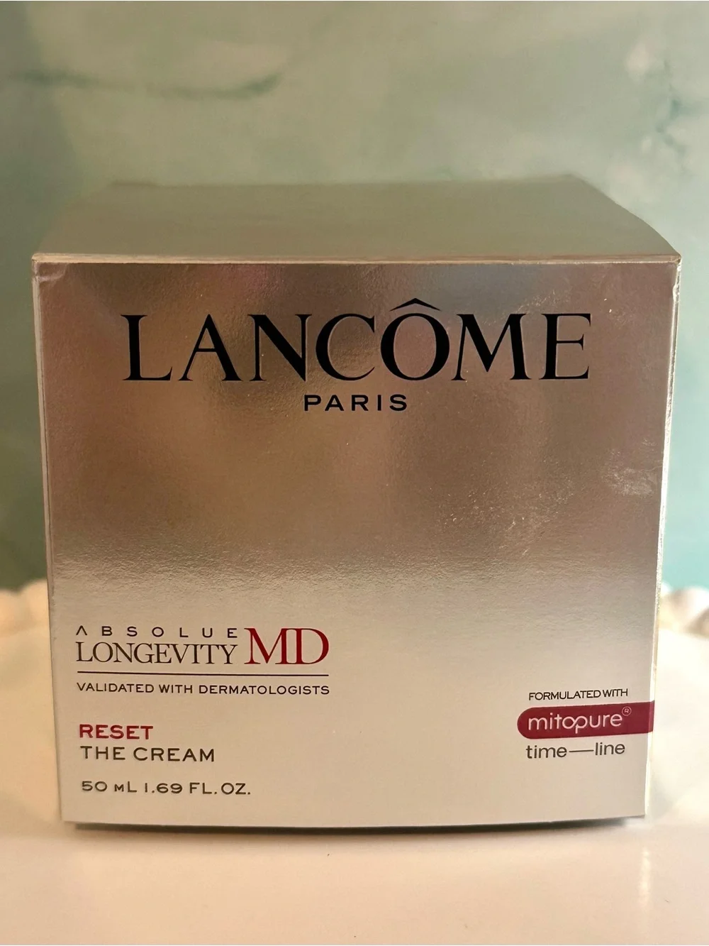 Lancôme Absolue Longevity MD Reset Face Cream, Anti-Aging Cream **See Notes**
